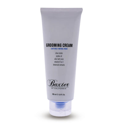 Baxter of California Grooming Cream for Men | Light Hold | Natural Finish | Hair Styler | 3.4 oz